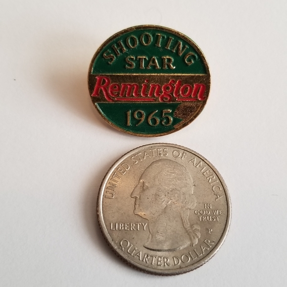 Vintage Remington pin brooch 1965 Shooting Star Hat Cap Clay Skeet - Picture 5 of 10
